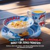 United Labels® Frühstücks-Geschirrset Paw Patrol Frühstücksset für Kinder - Geschirr Set 3-tlg, 1 Personen, Porzellan Bild 3