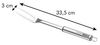 'Tescoma' Fleischgabel, Edelstahl Silber, 33,5 cm Bild 2