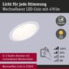 Paulmann 94871 LED Einbauleuchte Cole Coin 2700K weiss 3-Step-Dim IP44 Bild 3