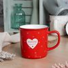 GRUSS & CO XL-Becher Motiv "Herzensmensch" | Lieblingsbecher aus Porzellan, Tasse mit Spruch, 55 cl, mit Geschenkbanderole | Geschenk zum Valentinstag | 74181 Bild 2