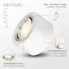 SSC-LUXon LED Aufbaustrahler LANTI Deckenspot weiß silber 6W dimmbar 3CCT, Tageslichtweiß, Warmweiß, Neutralweiß Bild 4