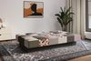 MOEBLO Schlafsofa CYPRUS Patchwork, – Sofa Kippsofa Klappsofa Click-Clack Couch für Wohnzimmer Federkern Sofagarnitur Polstersofa, mit Bettkasten und Schlaffunktion (BxHxT): 192x85x92 cm Bild 5