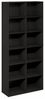Furinno Basic 12-Würfel Offenes Regal-Bücherregal, Bücherregal, Aufbewahrungsorganizer, 30 x 80 x 180 cm, Espresso Bild 5