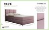 PANDA MÖBEL GmbH Boxbett Reve, 90x200, 100x200, 120x200, Boxbett mit Bettkast und Topper Bild 3