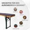 TexDeko Bankauflage Bierbankauflage (Einzeln) für Bierzeltgarnitur zum selber aufziehen, (1 St), 220x25x2cm/4cm, Top Qualität Bild 5
