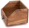 DESIGN DELIGHTS Aufbewahrungsbox BUCHREGAL "BÜCHERBOX 24", 24x21x17cm (BxTxH), Altholz massiv, Ablage Bild 4