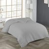 livessa Bettwäsche 200x220 3teilig Baumwolle - Bettwäsche mit Reißverschluss: Bettbezug 200x220 cm + 2er Set Kissenbezug 80x80 cm, Oeko-Tex Zertifiziert, aus%100 Baumwolle Jersey (140 g/qm) Bild 3