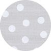 babybay Nestchen Piqué passend für Modell Boxspring XXL, perlgrau Punkte weiß Bild 4
