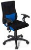 hjh OFFICE 670470 Kinderdrehstuhl Bürostuhl KIDDY PRO AL & 619006 5X Hartbodenrollen für Bürostuhl ROLO Stift 11 mm/Rolle 50 mm Drehstuhl Rollen für Hartböden mit leichtgängiger weicher Lauffläche Bild 2