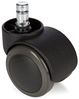 hjh OFFICE 670470 Kinderdrehstuhl Bürostuhl KIDDY PRO AL & 619006 5X Hartbodenrollen für Bürostuhl ROLO Stift 11 mm/Rolle 50 mm Drehstuhl Rollen für Hartböden mit leichtgängiger weicher Lauffläche Bild 5
