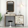Dmora Dmorakonsole Nova 124 x 40 x 84,7h cm Braun 2 Regale Bild 5