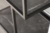 riess-ambiente Wandregal SLIM LINE 95cm graphit / schwarz, Einzelartikel 1-tlg, Wohnzimmer · Design · Metall · eckig · 5 Fächer · Industrial Bild 3