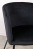 Venture Home 15562-888 Berit Chair, 20% Polyester-Leinen, Schwarz Bild 4