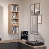 Wandregal Wido Anthrazit 30 x 100 cm mit 4 offene Ablagen Vicco Bild 2