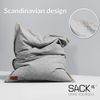 Outdoor Sitzsack SQUAREit Cobana Hellgrau Bild 3