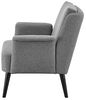 Polstersessel Edling Grau [en. casa] Bild 5