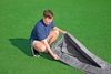 Bestway Poolabdeckung 1 Ø6,10 m Rund Polyester Grau for 42035732 Bild 3