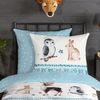 TRAUMSCHLAF Bettwäsche Hirsche Eule Hase, Flanell, 2 teilig, herrlich weich und warm Bild 3