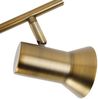 Qazqa LED Aufbaustrahler Karin, ohne Leuchtmittel, GU10, Bronze, Modern, Stahl, 2-flammig Bild 2
