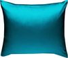 Bettwaesche-mit-Stil Mako-Satin / Baumwollsatin Bettwäsche uni / einfarbig petrol blau Kissenbezug 80x80 cm Bild 2