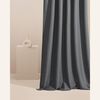 ROOM99 Outdoorvorhäng mit Schlaufen Garden Line 155x270 cm Breite x Höhe Outdoor Vorhang wetterfest Wasserdicht Sichtschutz Sonnenschutz Gardinen Garten Winddicht Dunkelgrau, 1 Stück Bild 2