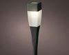 Lumineo LED Solarleuchte, warmweiß, LED Solar Außenleuchte 27,5cm Kunststoff Schwarz / Warmweiß Bild 2