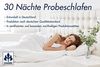 Irisette Body Contour Kopfkissen 2er-Set 40x80 cm mit abnehmbarem Bezug aus softer Microfaser, waschbar bis 60°C, weiß / blau, Öko-Tex zertifiziert, produziert nach deutschem Qualitätsstandard Bild 4