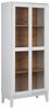 Beliani 'RUMSON' Vitrine, Weiß, 183 x 40 x 80 cm Bild 1