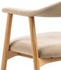 ACTONA GROUP Holzstuhl (2er-Set) in Beige, Polyester, Massivholz - 56x75,5x54 (BxHxT) (2er-Set) Bild 5