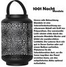 LED-Solar-Dekoration "Mandala", Laterne, schwarz Bild 2