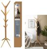 Home Deco Factory HD6189 Kleiderständer, Baum-Design, Natur, 178 cm, Möbel, Garderobe, pflanzlich, Bambus, Beige, 178cm Bild 3