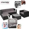 tectake Loungeset Rattan Lounge, (Set, 6-tlg), für 4 bis 5 Personen Bild 3