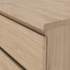 Dmora - Kommode Victoire, Wohnzimmerbuffet, Wohnzimmer-Sideboard, Moderne Küchen-Speisekammer, 154x50 h68 cm, Eiche Bild 4