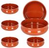 6er Set Cazuela Ton-Schale bauchig Ø 24cm Mittelalter Wikinger Bild 2