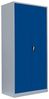 Stahl-Aktenschrank Metallschrank abschließbar Büroschrank Stahlschrank Lichtgrau/Blau 1950 x 925 x 422 mm 530341 Bild 3