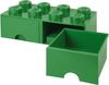 Lego 'Storage Brick 8' Aufbewahrungsbox grün mit 2 Schubladen Bild 5