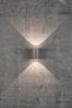 LED Wandaußenleuchte up down grau Nordlux Canto 2 2x a 6W 500lm 3000K Bild 4