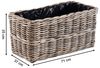 Kobolo Pflanzkübel Blumenbank Balkonkasten Pflanzkorb LALE Rattan (1 Stück) Bild 3