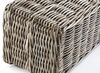 Kobolo Pflanzkübel Blumenbank Balkonkasten Pflanzkorb LALE Rattan (1 Stück) Bild 4