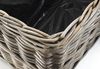 Kobolo Pflanzkübel Blumenbank Balkonkasten Pflanzkorb LALE Rattan (1 Stück) Bild 5