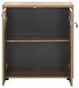 Stylish Oak Bookshelf, 76 x 75 x 34 cm | 100% Melamine Coated Particle Board, 16 mm Thick | Perfect for Home Office & Living Room Storage Bild 4