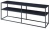 Fernsehtisch Solund 120x30x46cm Schwarz [en. casa] Bild 3