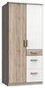 Kleiderschrank >Canton< in San Remo Eiche - 91x199x58cm (BxHxT) Bild 2