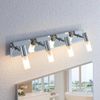 Lindby Deckenstrahler Zela, Metall, Chrom IP44, 4 x 8 W LED Bild 2