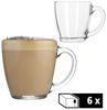 LIBBEY Gläser-Set Tasse -TAPERED-, 458 ml, Ø 10 cm, H: 10,5 cm, 6er Set, 6-tlg, Glas, hochwertig verarbeitet, im modernen Design Bild 5