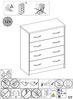 Bega Consult Kommode 74 x 86 x 35 cm (B/H/T) Bild 5