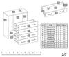 Bega Consult Kommode 74 x 86 x 35 cm (B/H/T) Bild 3