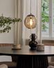 'Mirna' Hängeleuchte Gold und Gelb Glas mit Schirm in Kugelform Moderner Look Bild 2