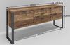 Jahnke Sideboard Loop SB 180, Vintage Eiche Bild 3