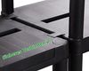 ONDIS24 Steckregal Regal, Lagerregal, 60 x 30 x 138 (H) cm, 12 Zoll, 4-tlg, Kunststoff, anthrazit, bis maximal 125 kg belastbar Bild 5
